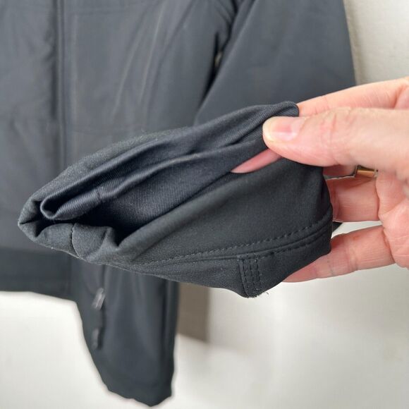North End Sports Weather Technology Black High Collar Zip Jacket & Pockets S - Picture 4 of 13